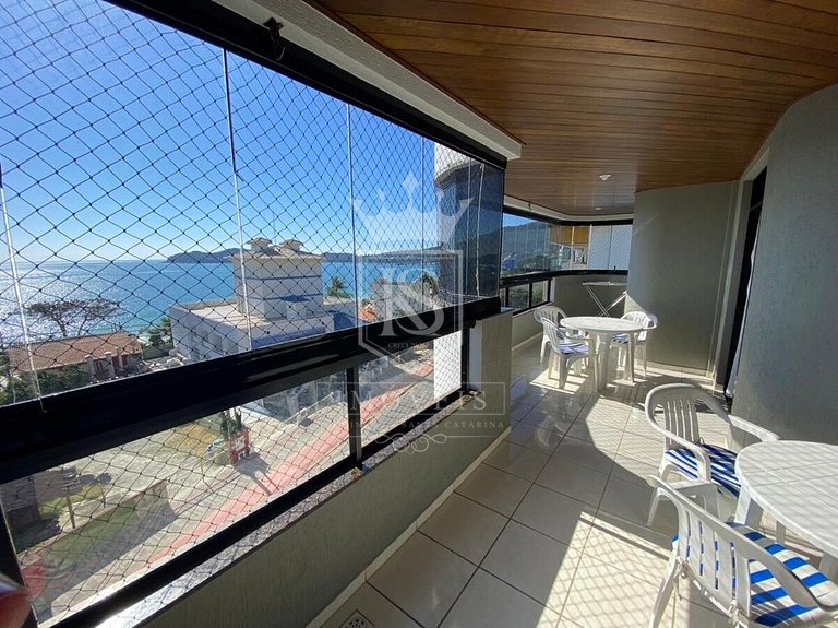 A08 - Laélia Purpurata - Apartamento frente mar 03 dormitóri