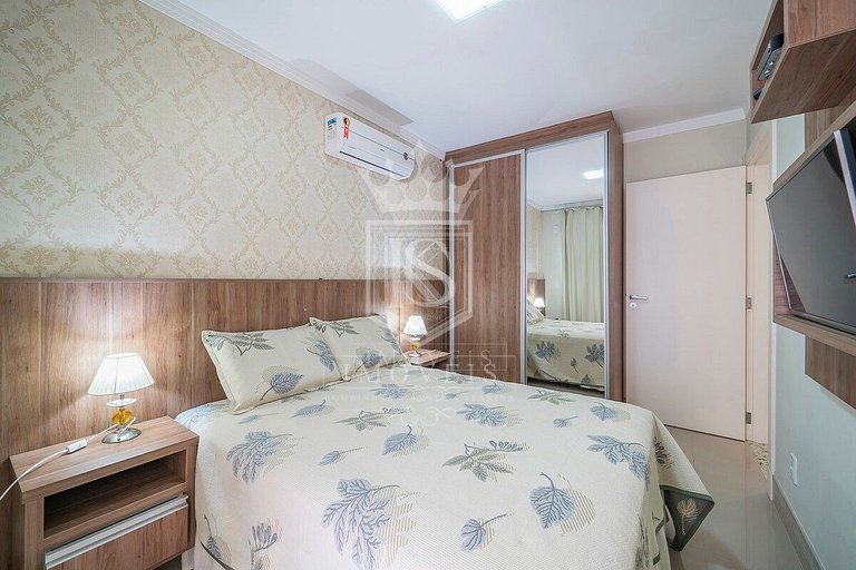 A48 - Acrópole Apto 101 - Apartamento 03 dormitórios - 4 Ilh