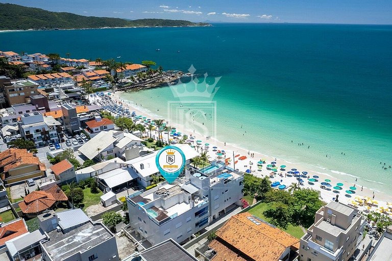 A33 - Ilhas Helênicas cobertura duplex - Centro de Bombinhas