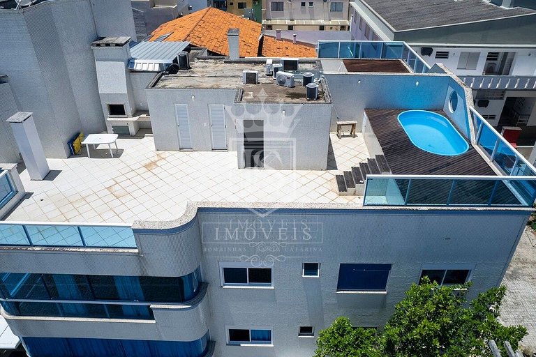 A33 - Ilhas Helênicas cobertura duplex - Centro de Bombinhas