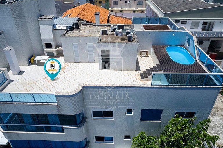 A33 - Ilhas Helênicas cobertura duplex - Centro de Bombinhas