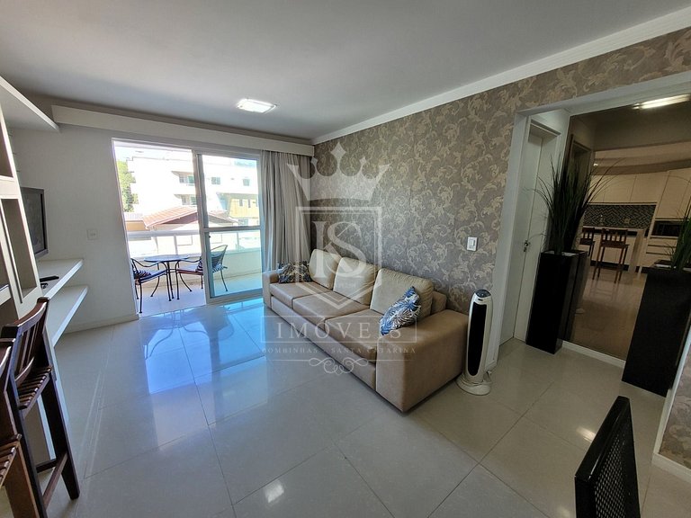 A133- Excelente apartamento com 3 dormitórios na praia de Bo