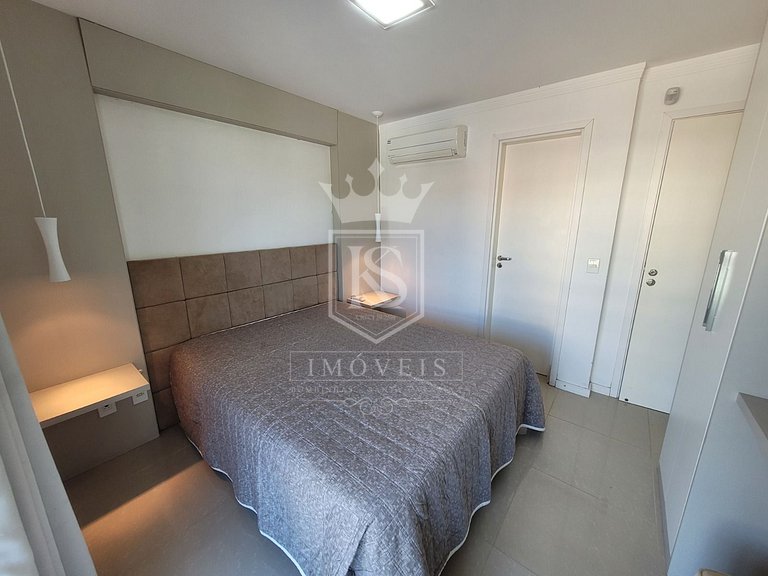 A133- Excelente apartamento com 3 dormitórios na praia de Bo