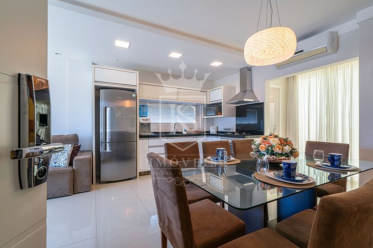 A46 - Tahiti Apto 201 - Apto Duplex 3 suítes e Jacuzzi com v