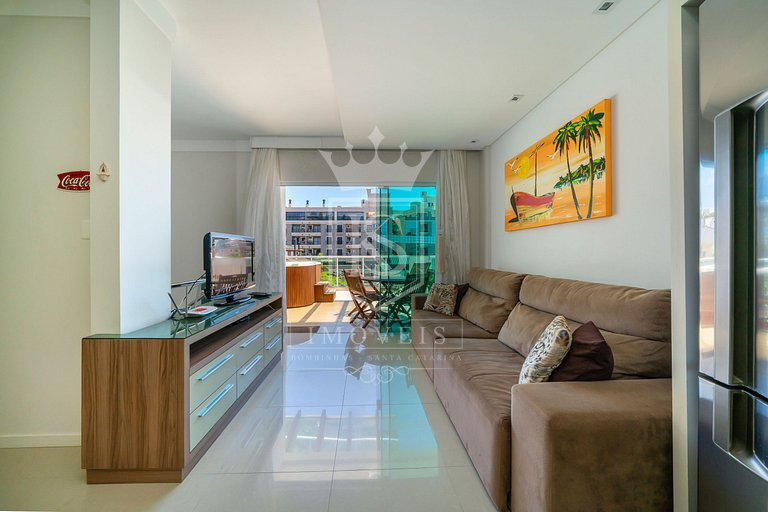 A46 - Tahiti Apto 201 - Apto Duplex 3 suítes e Jacuzzi com v