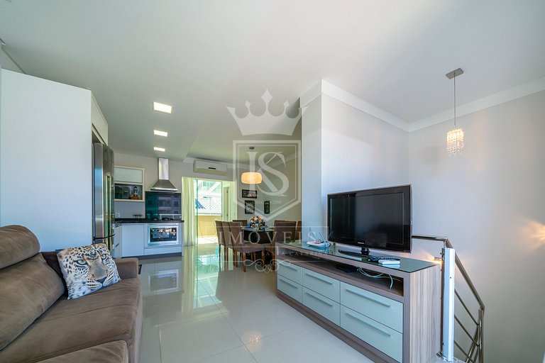 A46 - Tahiti Apto 201 - Apto Duplex 3 suítes e Jacuzzi com v