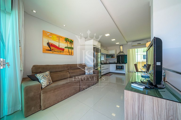 A46 - Tahiti Apto 201 - Apto Duplex 3 suítes e Jacuzzi com v