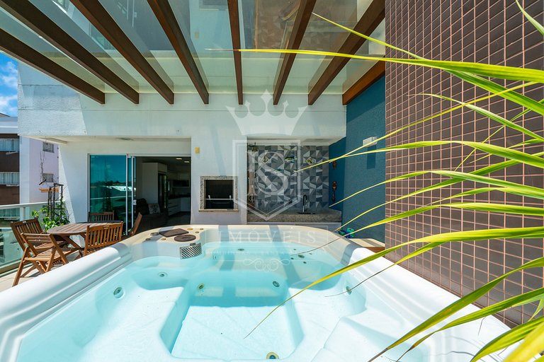 A46 - Tahiti Apto 201 - Apto Duplex 3 suítes e Jacuzzi com v