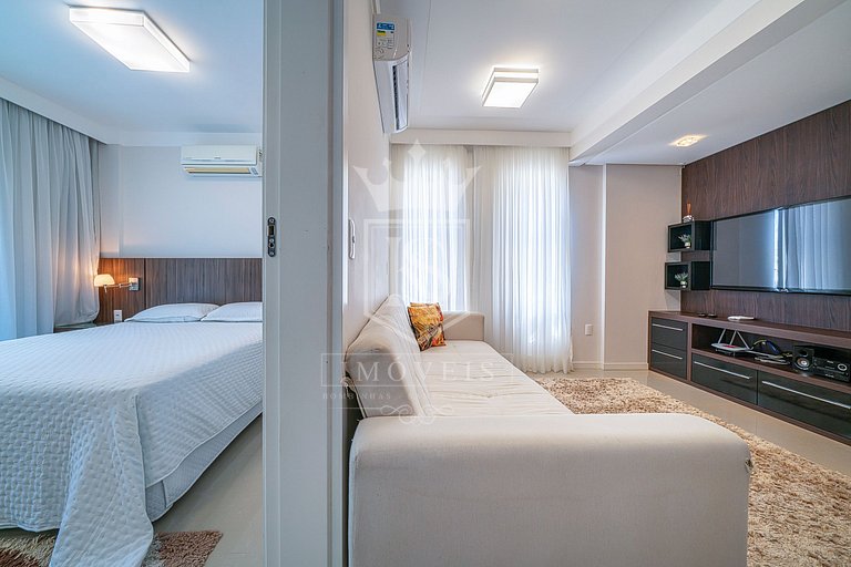 A46 - Tahiti Apto 201 - Apto Duplex 3 suítes e Jacuzzi com v