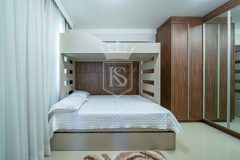 A46 - Tahiti Apto 201 - Apto Duplex 3 suítes e Jacuzzi com v