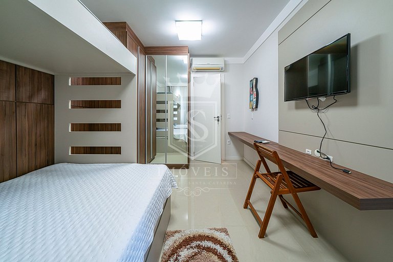 A46 - Tahiti Apto 201 - Apto Duplex 3 suítes e Jacuzzi com v