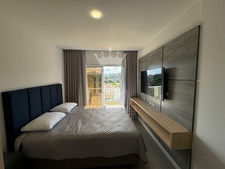 A104- Apartamento 2 suítes com piscina, pertinho do mar