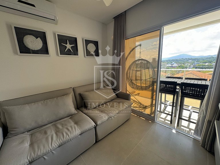 A104- Apartamento 2 suítes com piscina, pertinho do mar