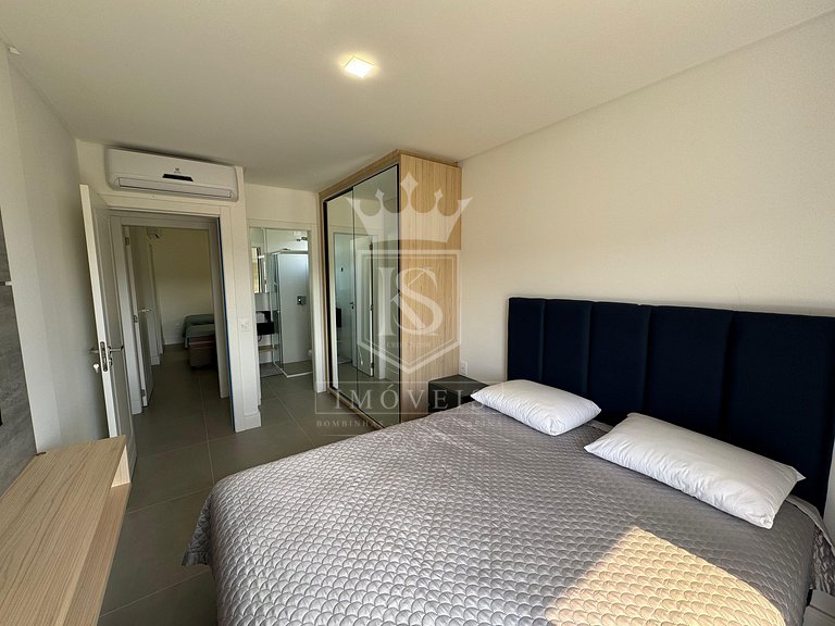 A104- Apartamento 2 suítes com piscina, pertinho do mar