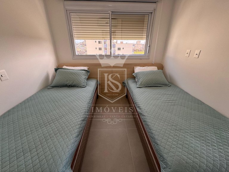 A104- Apartamento 2 suítes com piscina, pertinho do mar