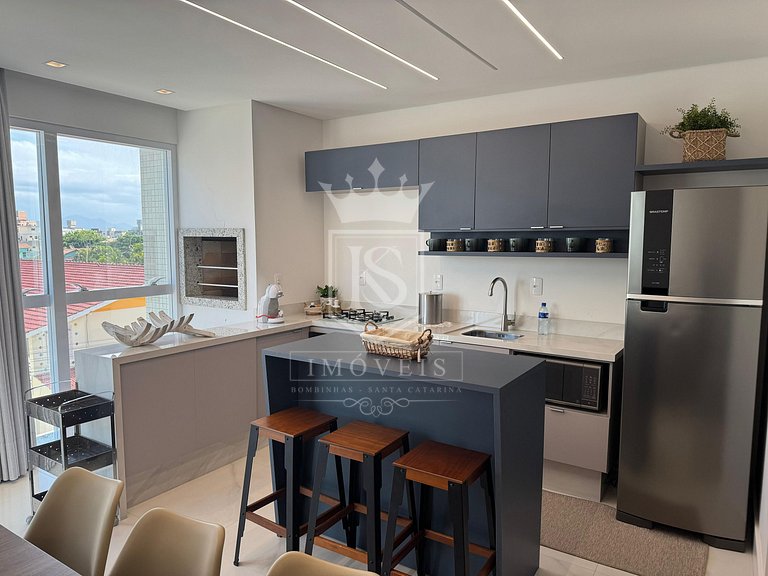 A119- Residencial Cayman apto 101 3 suítes no Canto Grande!