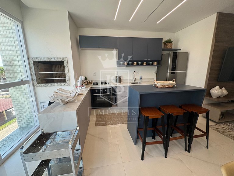 A119- Residencial Cayman apto 101 3 suítes no Canto Grande!