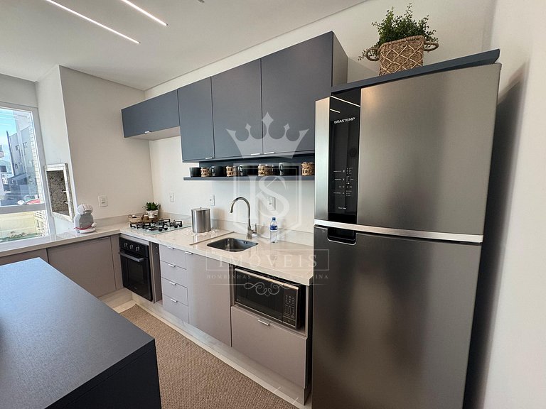 A119- Residencial Cayman apto 101 3 suítes no Canto Grande!