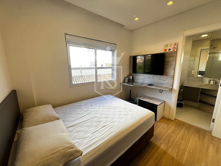 A119- Residencial Cayman apto 101 3 suítes no Canto Grande!