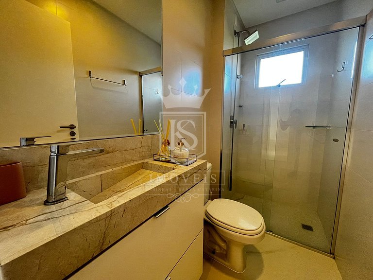 A119- Residencial Cayman apto 101 3 suítes no Canto Grande!