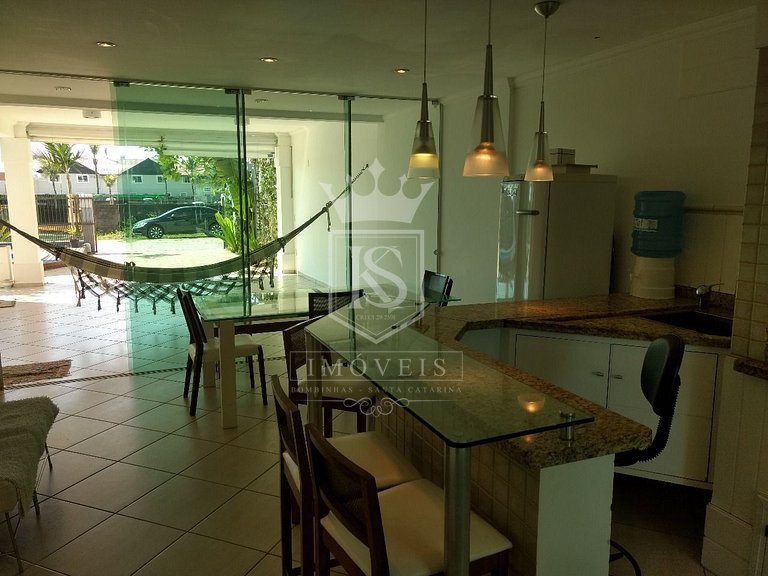 A114- Linda casa 4 suítes em Canto grande com PISCINA!