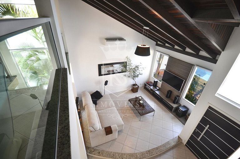 A114- Linda casa 4 suítes em Canto grande com PISCINA!