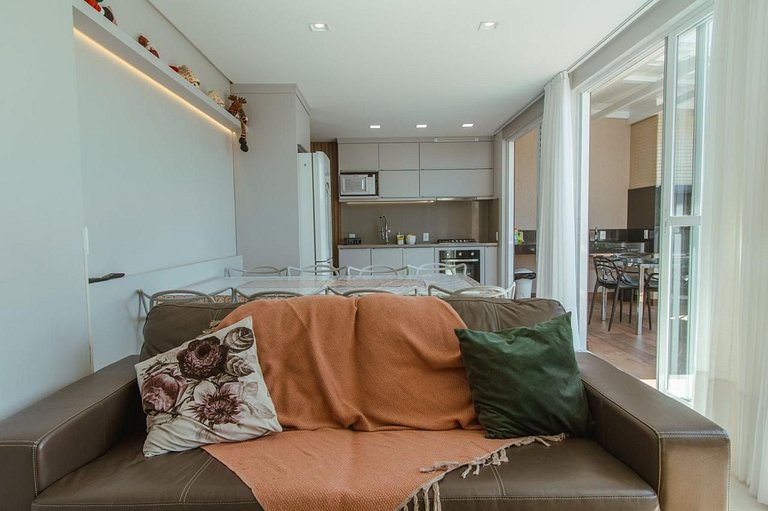 A128 - Vila Piana. Apartamento com jacuzzi no centro de Bomb