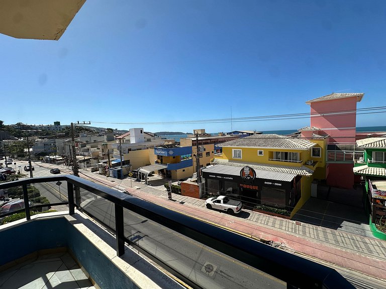B21- Apartamento com 02 dormitórios com vista Mar