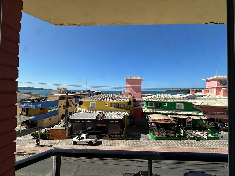 B21- Apartamento com 02 dormitórios com vista Mar