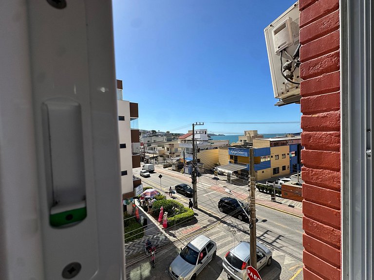 B21- Apartamento com 02 dormitórios com vista Mar