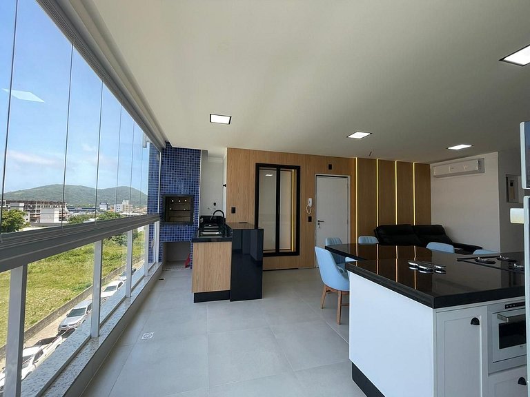 A96 - Apartamento 2 suítes em Bombas perto da praia Apto 201