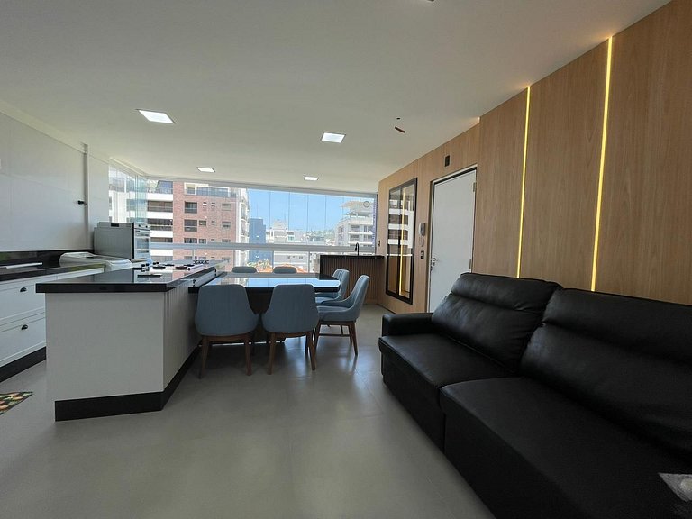 A96 - Apartamento 2 suítes em Bombas perto da praia Apto 201