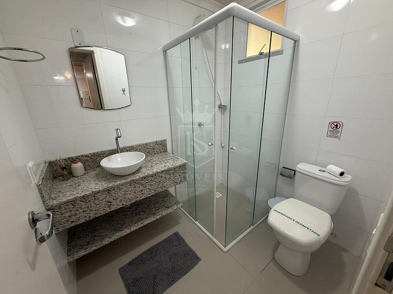 A71 - Apartamento de 02 dormitórios  para 6 pessoas