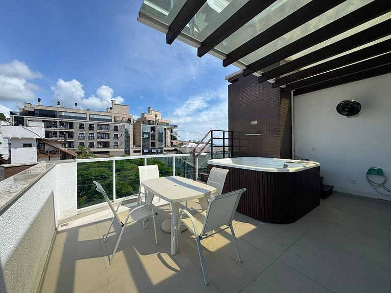 A44 - Tahiti Apto 202- Cobertura duplex 3 suítes e Jacuzzi!