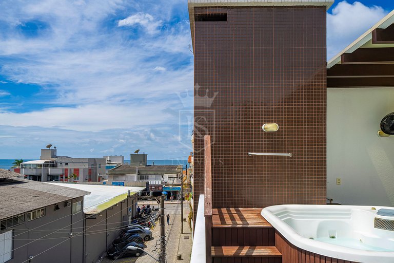 A44 - Tahiti Apto 202- Cobertura duplex 3 suítes e Jacuzzi!