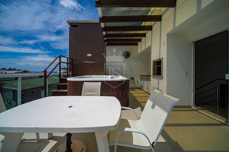 Cobertura duplex 3 suítes e Jacuzzi!