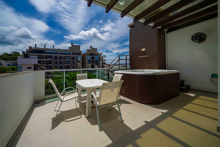 Cobertura duplex 3 suítes e Jacuzzi!