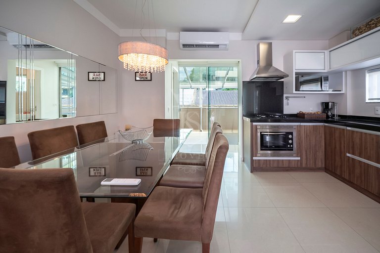 A44 - Tahiti Apto 202- Cobertura duplex 3 suítes e Jacuzzi!