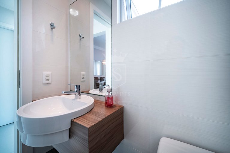 A44 - Tahiti Apto 202- Cobertura duplex 3 suítes e Jacuzzi!