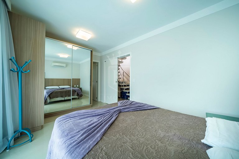 A44 - Tahiti Apto 202- Cobertura duplex 3 suítes e Jacuzzi!