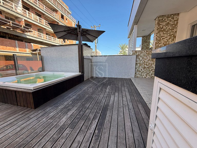 A66 - Carmel 102 - Apto Garden com Jacuzzi - Praia de Marisc