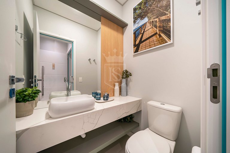 A87 - Apartamento 302, bloco 02 - Praia de Bombas