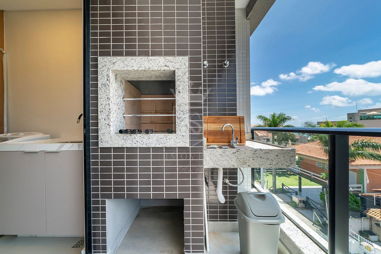 A87 - Apartamento 302, bloco 02 - Praia de Bombas