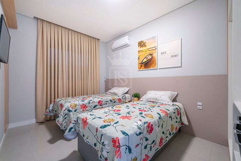 A87 - Apartamento 302, bloco 02 - Praia de Bombas
