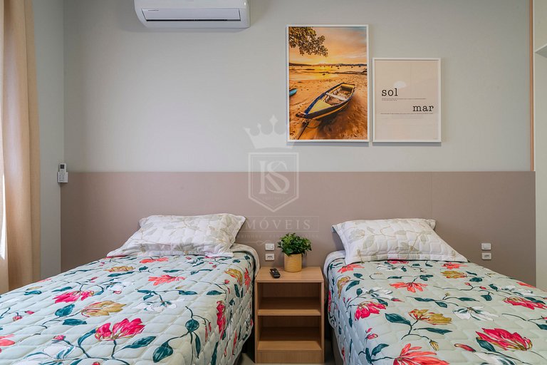 A87 - Apartamento 302, bloco 02 - Praia de Bombas