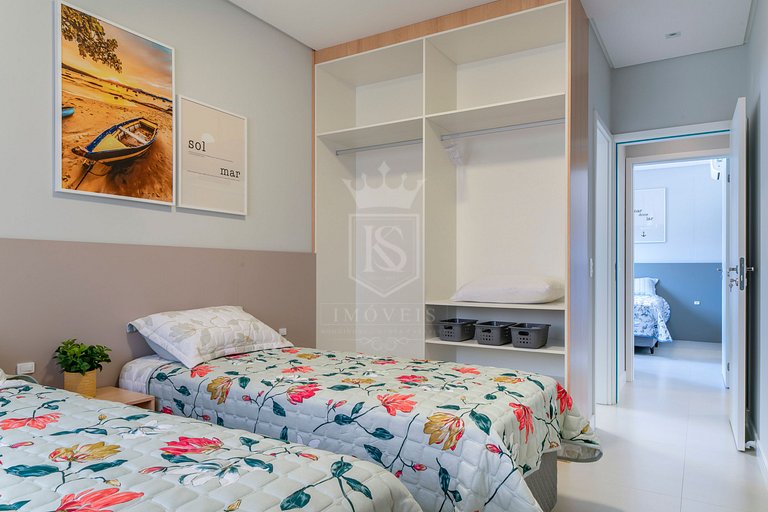 A87 - Apartamento 302, bloco 02 - Praia de Bombas