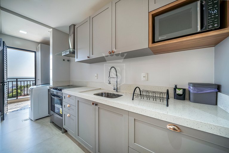 A59 - Waldgarten - apto 401 bl 01 - Vista mar - centro de Bo