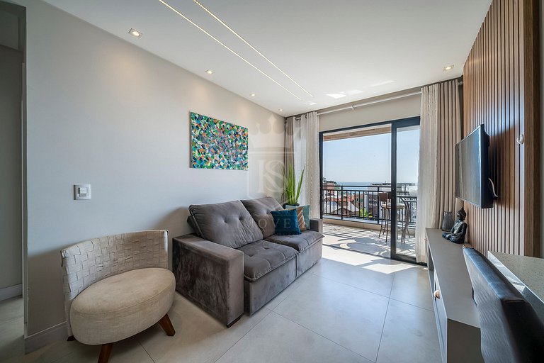 A59 - Waldgarten - apto 401 bl 01 - Vista mar - centro de Bo