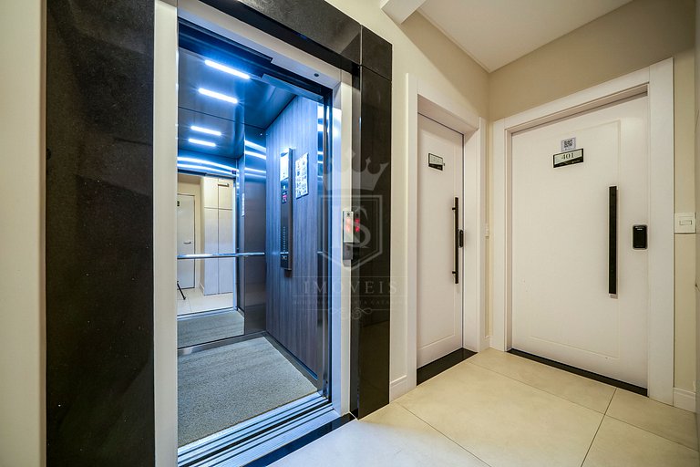 A59 - Waldgarten - apto 401 bl 01 - Vista mar - centro de Bo