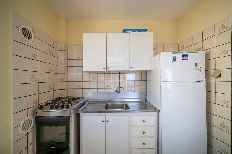 B21- Apartamento com 02 dormitórios com vista Mar